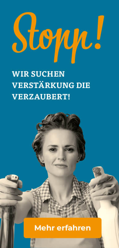 Zauberfrau Banner Stopp